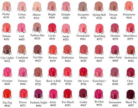 dior lip glosse|dior lipstick color chart.